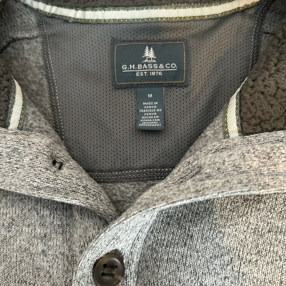 G.H. Bass & Co. Other - G.H. Bass & Co. Men's Heather Gray Shirt Jacket 0119